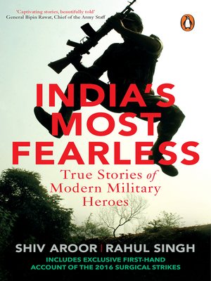 cover image of INDIA'S MOST FEARLESS